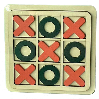 XO Triple Wells Chess Children's Early Education, Puzzle, Entertainment, Leisure Games, Board Games, Building Block Toys