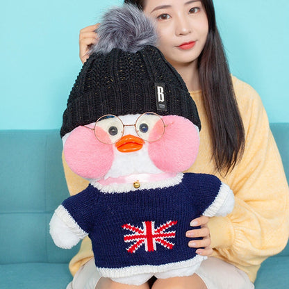 50CM Kawaii LaLafanfan Cafe Duck Plush Toy Cute Animal Duck Soft Stuffed Doll Kids Toys Christmas Birthday Gift for Children