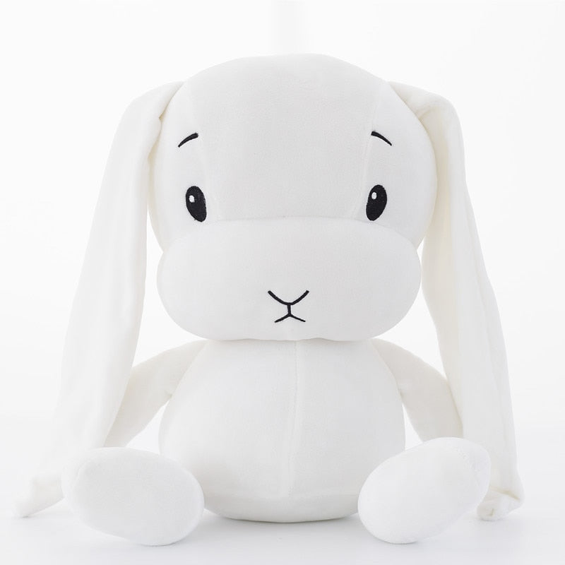 25CM Cute rabbit plush toys Bunny Stuffed &Plush Animal Baby Toys doll baby accompany sleep toy gifts For kids WJ491