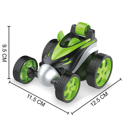 Electric Remote Control Dumper Stunt Car Toy Tumbling Stunt Double-Sided Car Electric Children's Toys