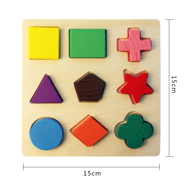 Learning Education Wooden Toys Children's Puzzle 3D Magic Cube Children's Educational Toys Montessori Puzzle New Year Gifts