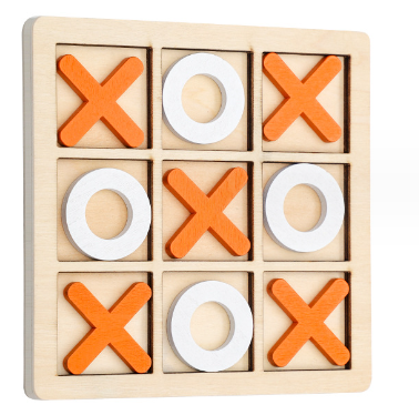 XO Triple Wells Chess Children's Early Education, Puzzle, Entertainment, Leisure Games, Board Games, Building Block Toys