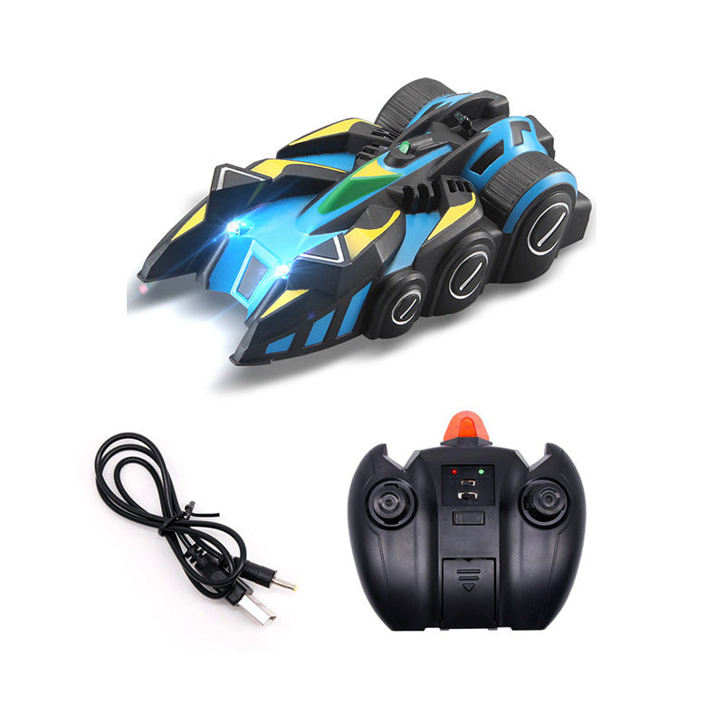 Wall Climbing Car Le Qibao 9920C Stunt Climbing Car Large Remote Control Children's Remote Control Toy Car