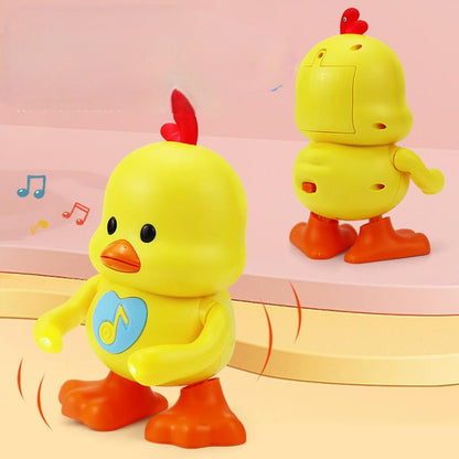 Singing, dancing, cute ducks, lighting, music, children's electric toy dolls