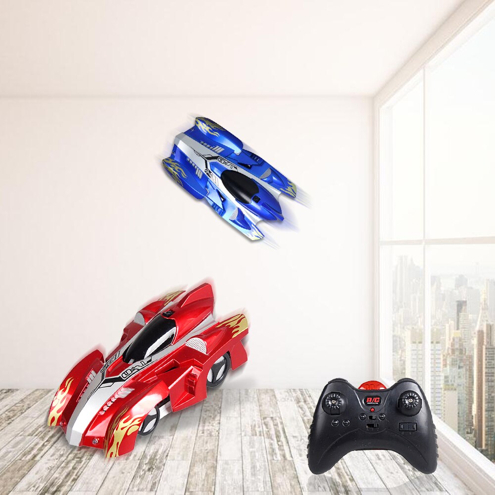 RC Car Wall Racing Car Toys Climb Ceiling Climb Across the Wall Remote Control Toy Car Model Christmas Gift for Kids