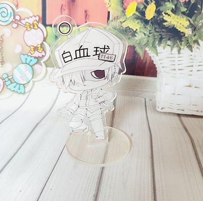 1 Pc Cute Anime Cells at Work Acrylic Stand Figure Model Double Sided Plate Holder Action Figure Toy