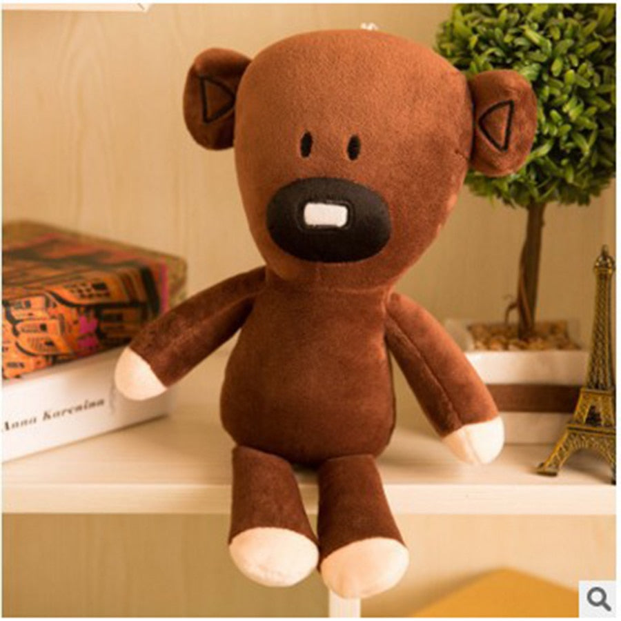 30cm Mr Bean Teddy Bear Cute Kawaii Plush Stuffed Toys Mr.Bean Toys For Children Birthday Present Gifts