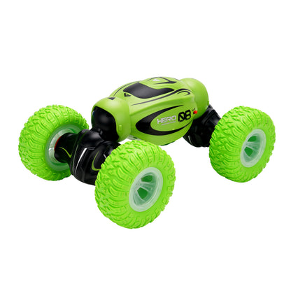 Lighting Twisting Car Dumper Climbing Car Wireless Charging Remote Control Double-Sided Car Boy Toy Car