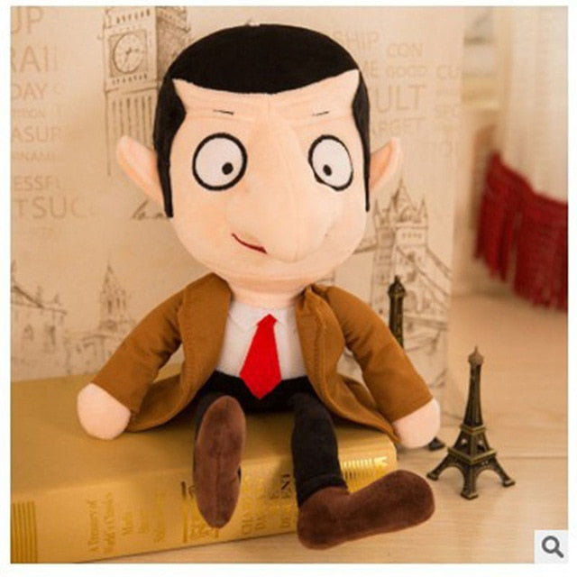 30cm Mr Bean Teddy Bear Cute Kawaii Plush Stuffed Toys Mr.Bean Toys For Children Birthday Present Gifts