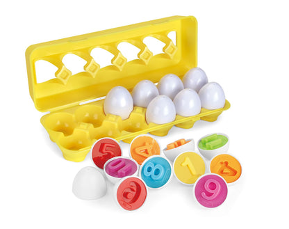 Smart Egg Matching Twisted Egg Recognition Color Imitation Egg Box Children's Puzzle Early Education Assembly Toy