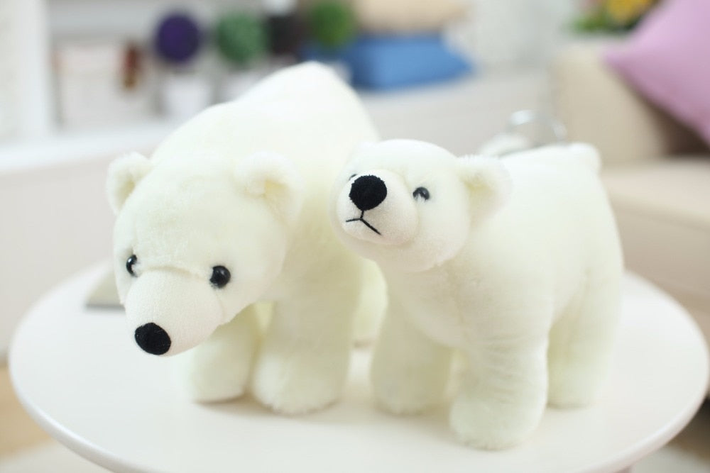 Polar Bear Sweet Cute Lovely Stuffed Baby Kids Toys for Girls Birthday Christmas Gift