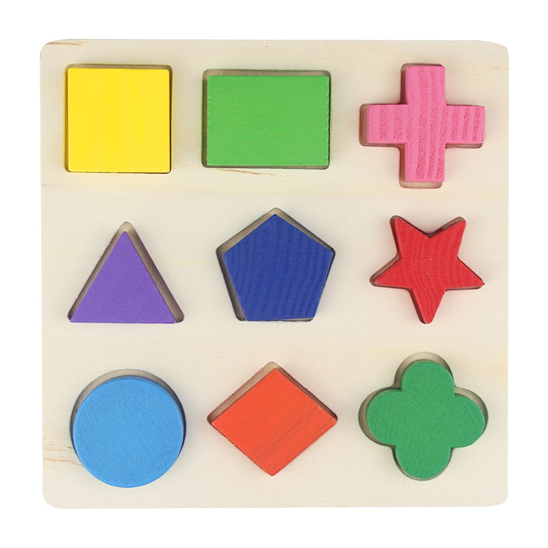 Learning Education Wooden Toys Children's Puzzle 3D Magic Cube Children's Educational Toys Montessori Puzzle New Year Gifts