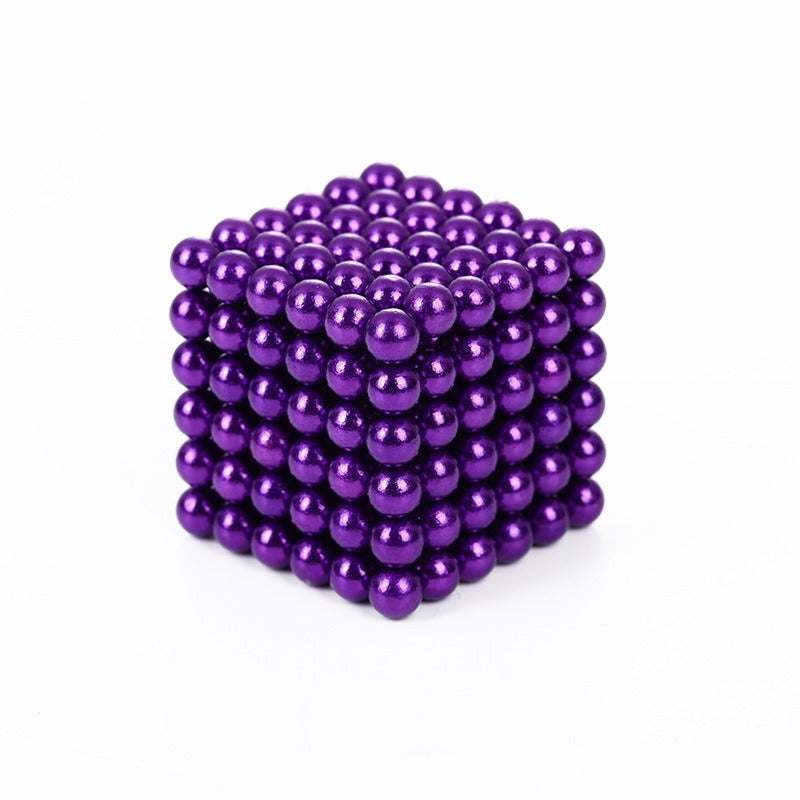 5mm 216 Color Magnetic Balls Buck Ball Magnetic Ball Magic Cube Puzzle Toy