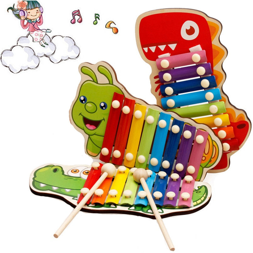 Baby Kid Musical Toys Wooden Xylophone Instrument For Children Early Wisdom Development Education Toys Kids Toys #L5