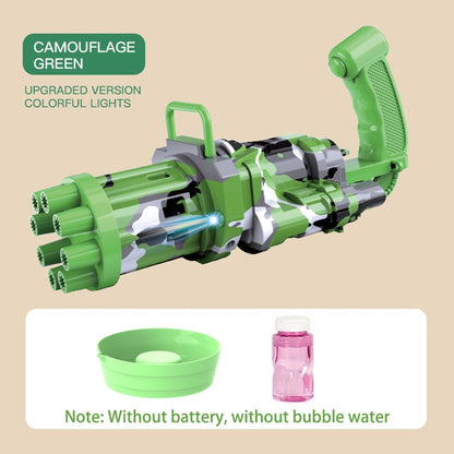 New Magic dolphin Gatling Bubble Gun Automatic Bubble Machine Gun Soap Bubble Blower Outdoor Kids Child Toy for Kids