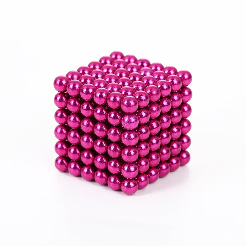 5mm 216 Color Magnetic Balls Buck Ball Magnetic Ball Magic Cube Puzzle Toy