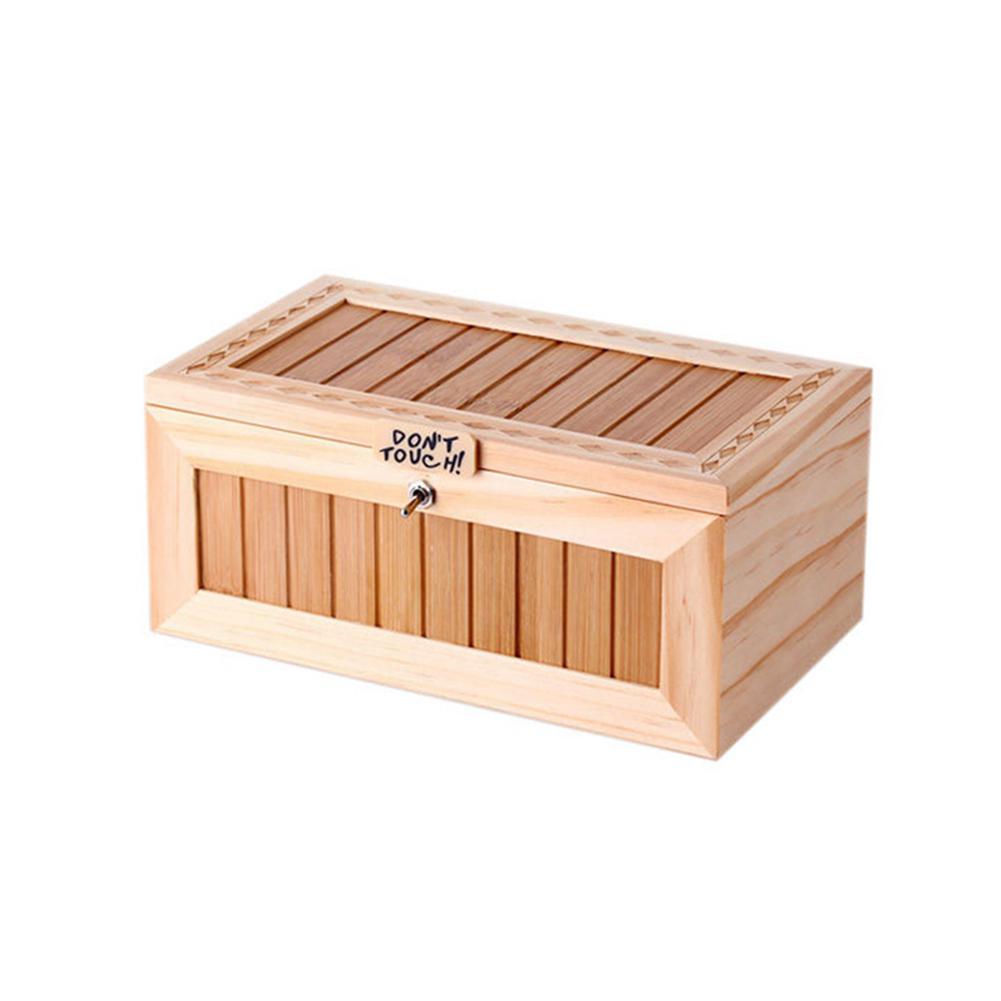 Wooden Electronic Useless Box Cute Tiger Funny Toy Gift for Boy and Kids interactive toys Stress-Reduction Desk Decoration