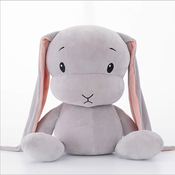 25CM Cute rabbit plush toys Bunny Stuffed &Plush Animal Baby Toys doll baby accompany sleep toy gifts For kids WJ491