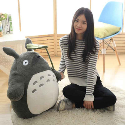 27-55cm Cute wedding press doll children birthday girl Kids Toys Totoro doll Large size pillow Totoro plush toy doll