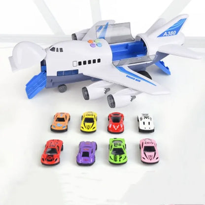 Toy Aircraft Music Story Simulation Track Inertia Children'S Toy Aircraft Large Size Passenger Plane Kids Airliner Toy Car