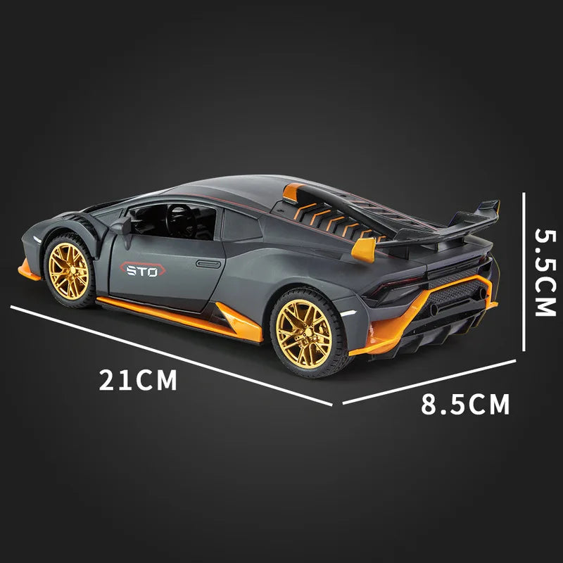 Toy model of the car Lamborghini Huracan STO