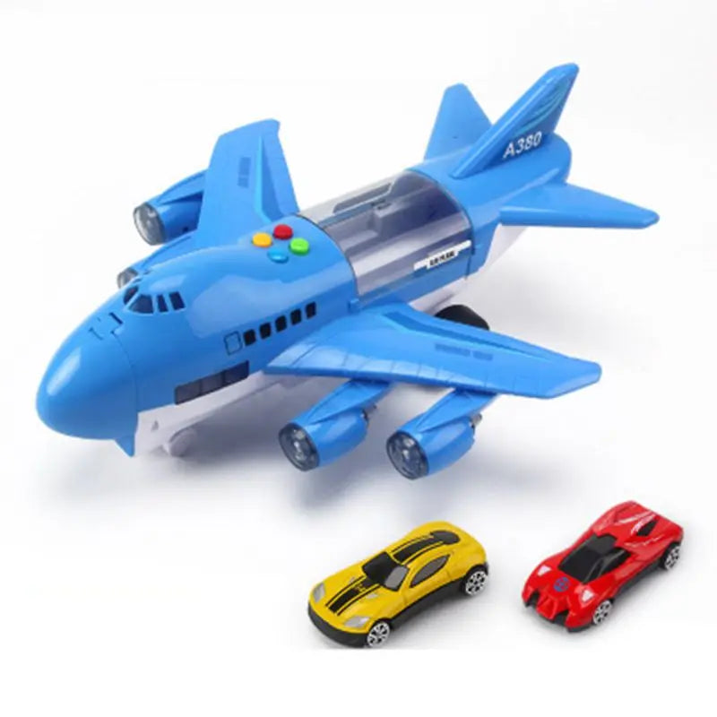 Toy Aircraft Music Story Simulation Track Inertia Children'S Toy Aircraft Large Size Passenger Plane Kids Airliner Toy Car