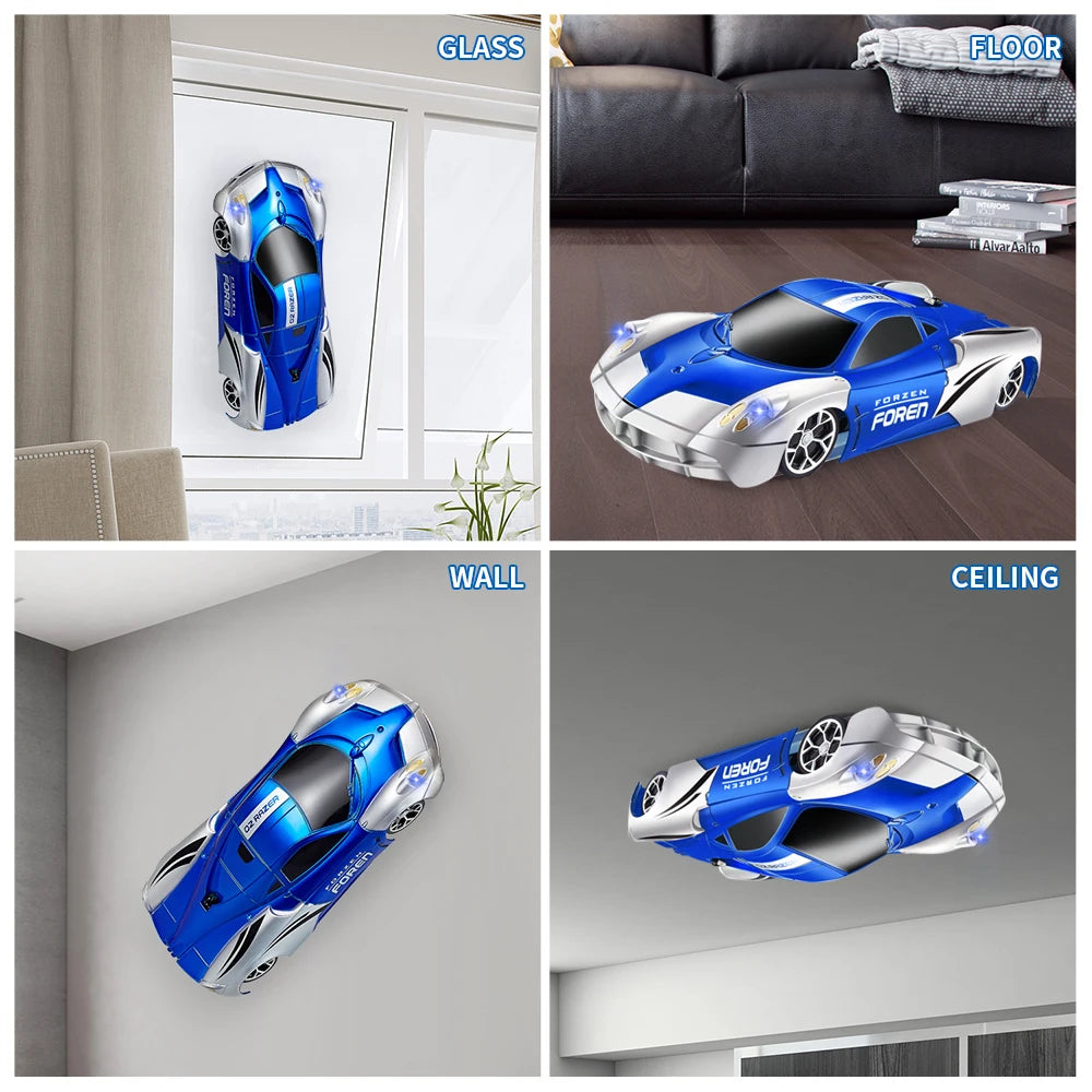 RC Climbing Wall Car Infrared Electric Toy RC Car Radio Remote Control Climbing Drifting Stunt Car Kids Electric Toy Boy gift