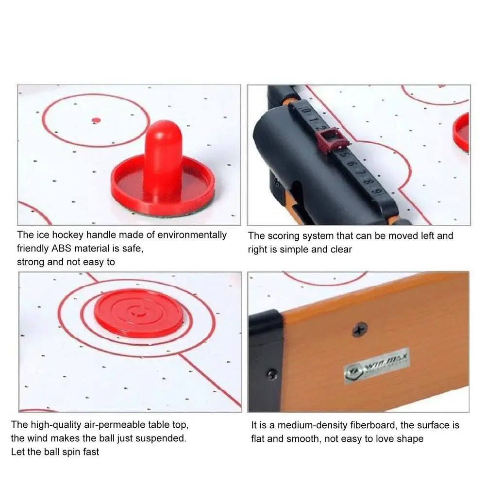 Tabletop Air Hockey Game Battery Powered