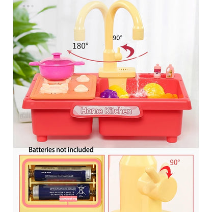 Kitchen Sink Toys Pretend Play Wash Up Kitchen Toys Dishwasher Toys