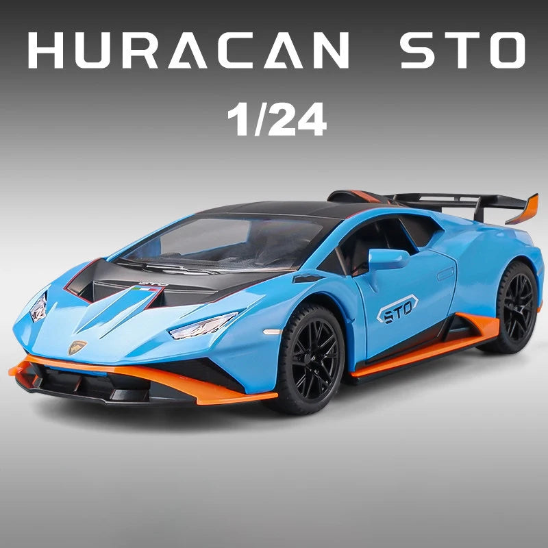 Toy model of the car Lamborghini Huracan STO