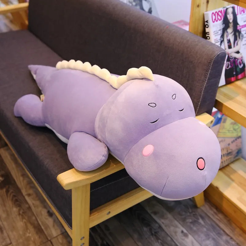 Super Soft Cute Plush Dinosaur Pillow for Kids