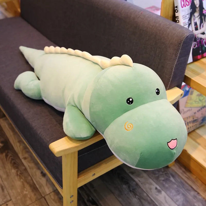 Super Soft Cute Plush Dinosaur Pillow for Kids