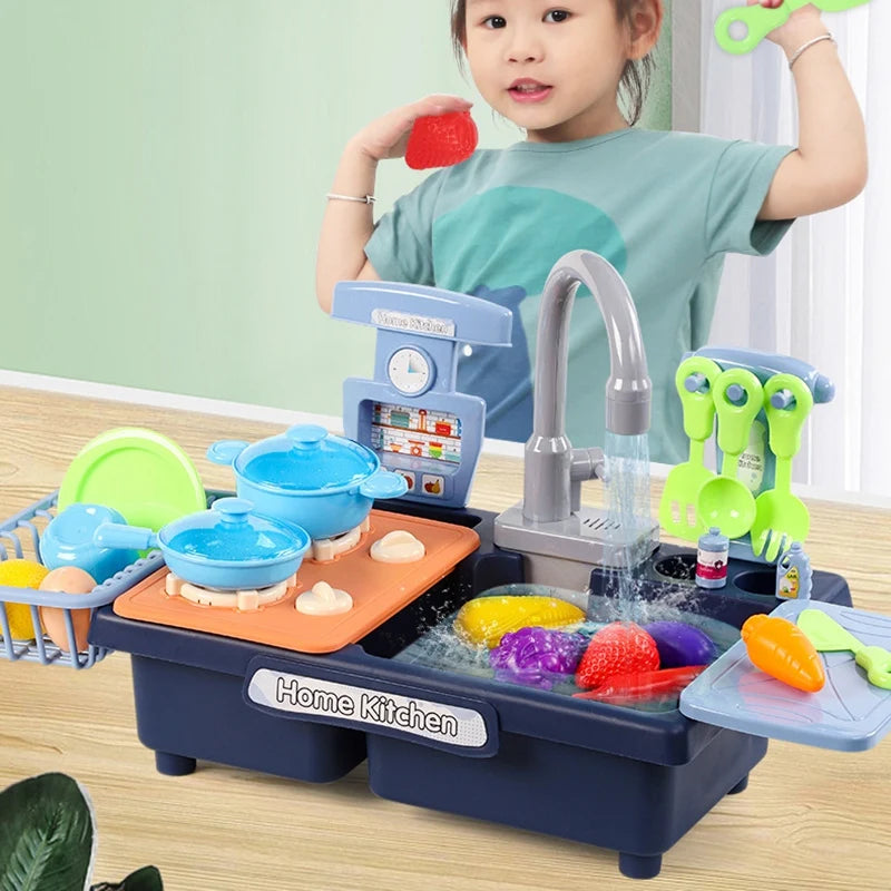 Kitchen Sink Toys Pretend Play Wash Up Kitchen Toys Dishwasher Toys