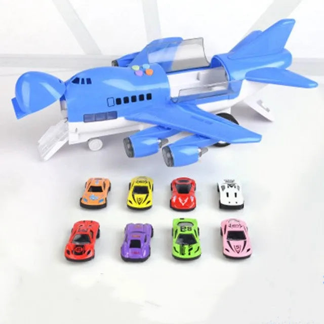 Toy Aircraft Music Story Simulation Track Inertia Children'S Toy Aircraft Large Size Passenger Plane Kids Airliner Toy Car