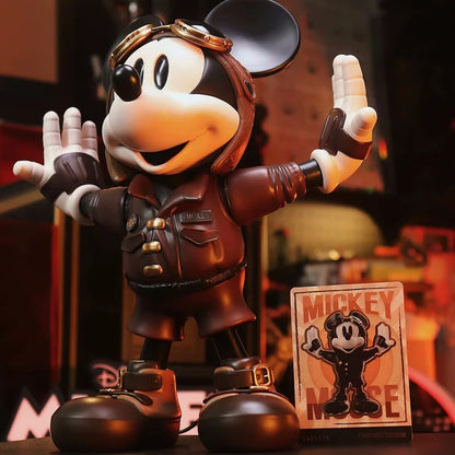 28Cm Disney Mickey Mouse Retro Pilot Action Figure