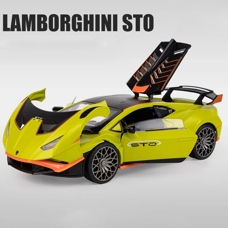 Toy model of the car Lamborghini Huracan STO