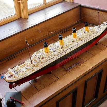 Typical Lego Titanic constructor