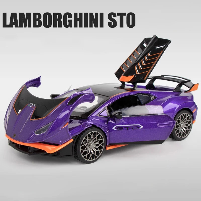 Toy model of the car Lamborghini Huracan STO