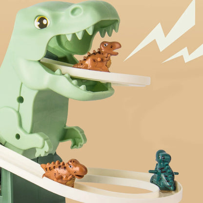 Musical toy "Dinosaur, climbing the hill" with dinosaurs