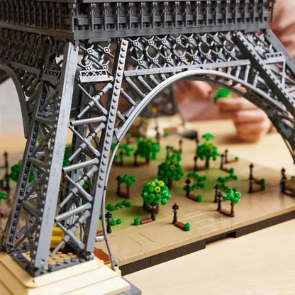 10001 Pieces Large Eiffel Tower Building Blocks