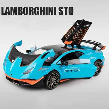 Toy model of the car Lamborghini Huracan STO