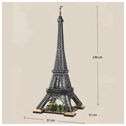 10001 Pieces Large Eiffel Tower Building Blocks