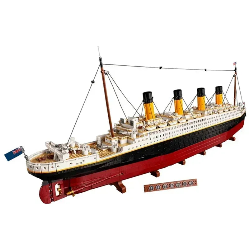 Typical Lego Titanic constructor