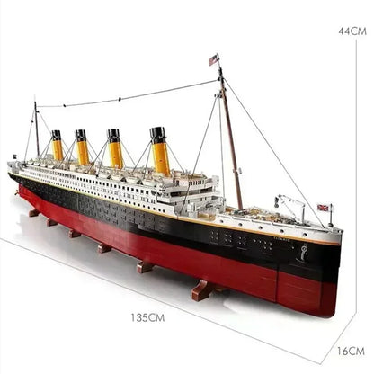 Typical Lego Titanic constructor