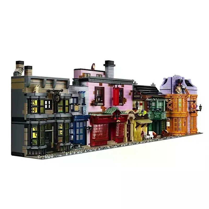 Lego Alley Diagon from Harry Potter Construction. Set Toy for Kids.