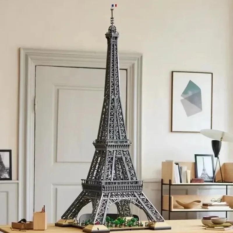 10001 Pieces Large Eiffel Tower Building Blocks