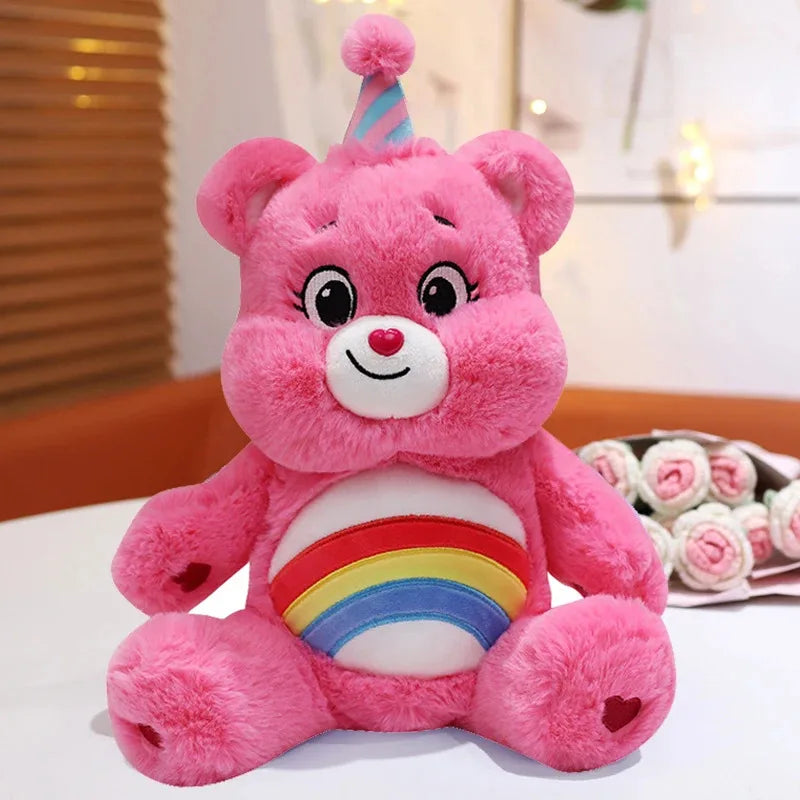 Miniso 40Cm Carebears Kawaii Rainbow Bear